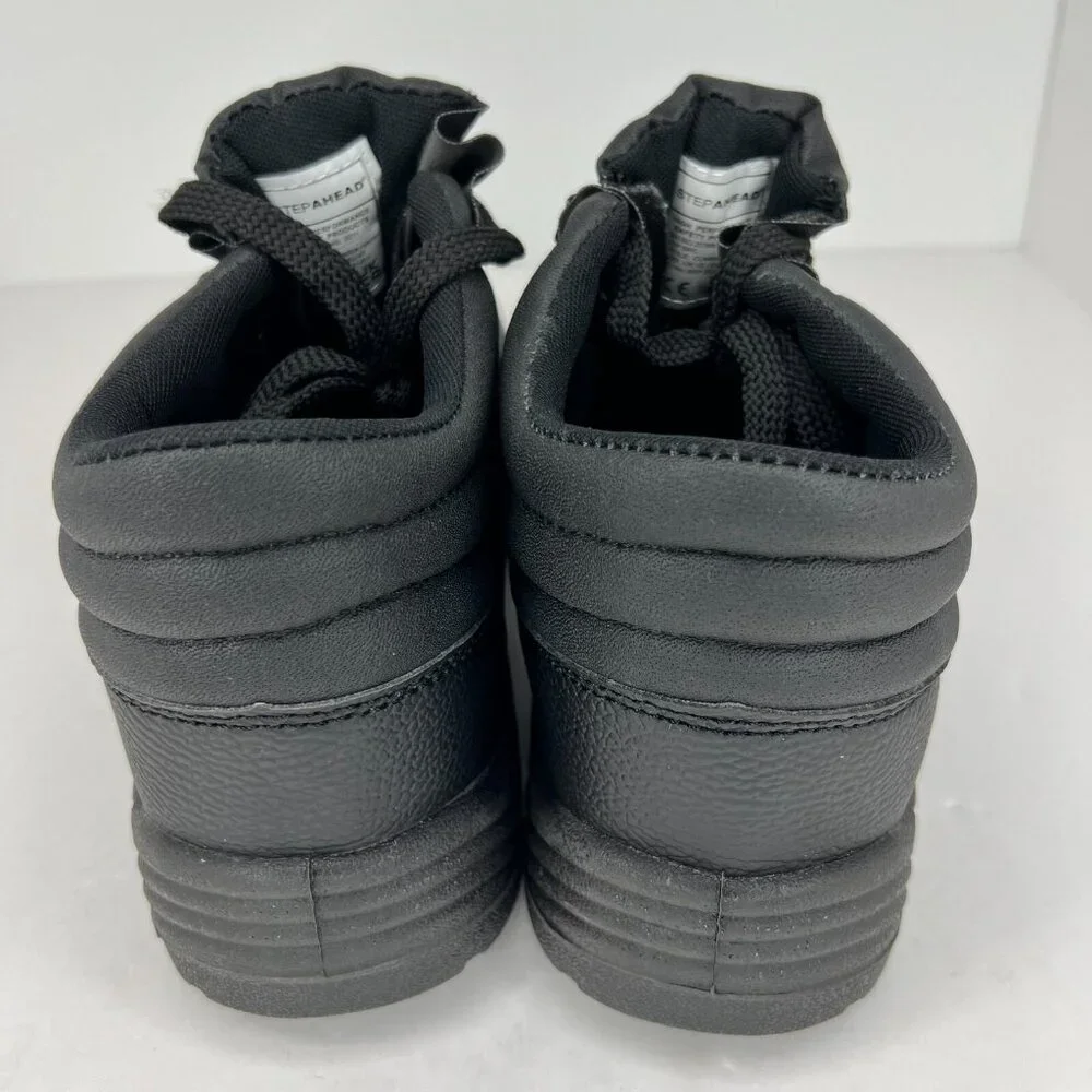 Stepahead Mens ENFW1 Cumbria Black Leather Lace Up Ankle Size 12 Safety Boots